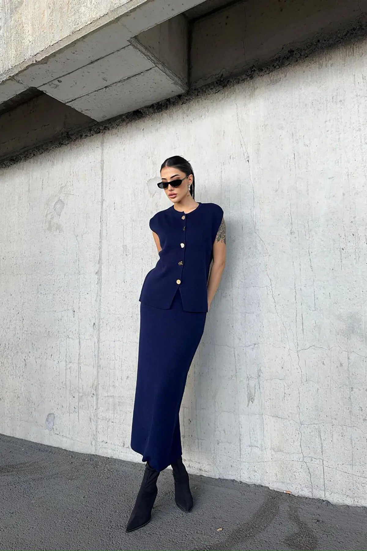 Ensemble Chic Bleu